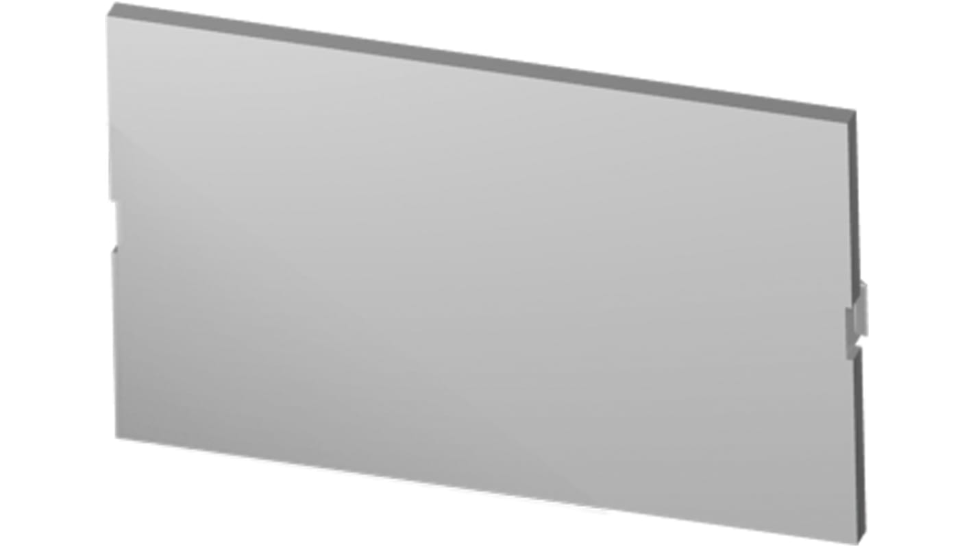 Italtronic Grey Polycarbonate Front Panel, for Use with Modulbox XTS