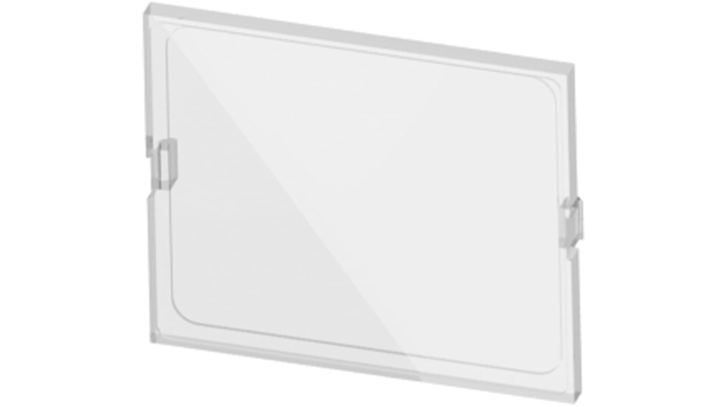 Italtronic Transparent Polycarbonate Front Panel, for Use with Modulbox XTS