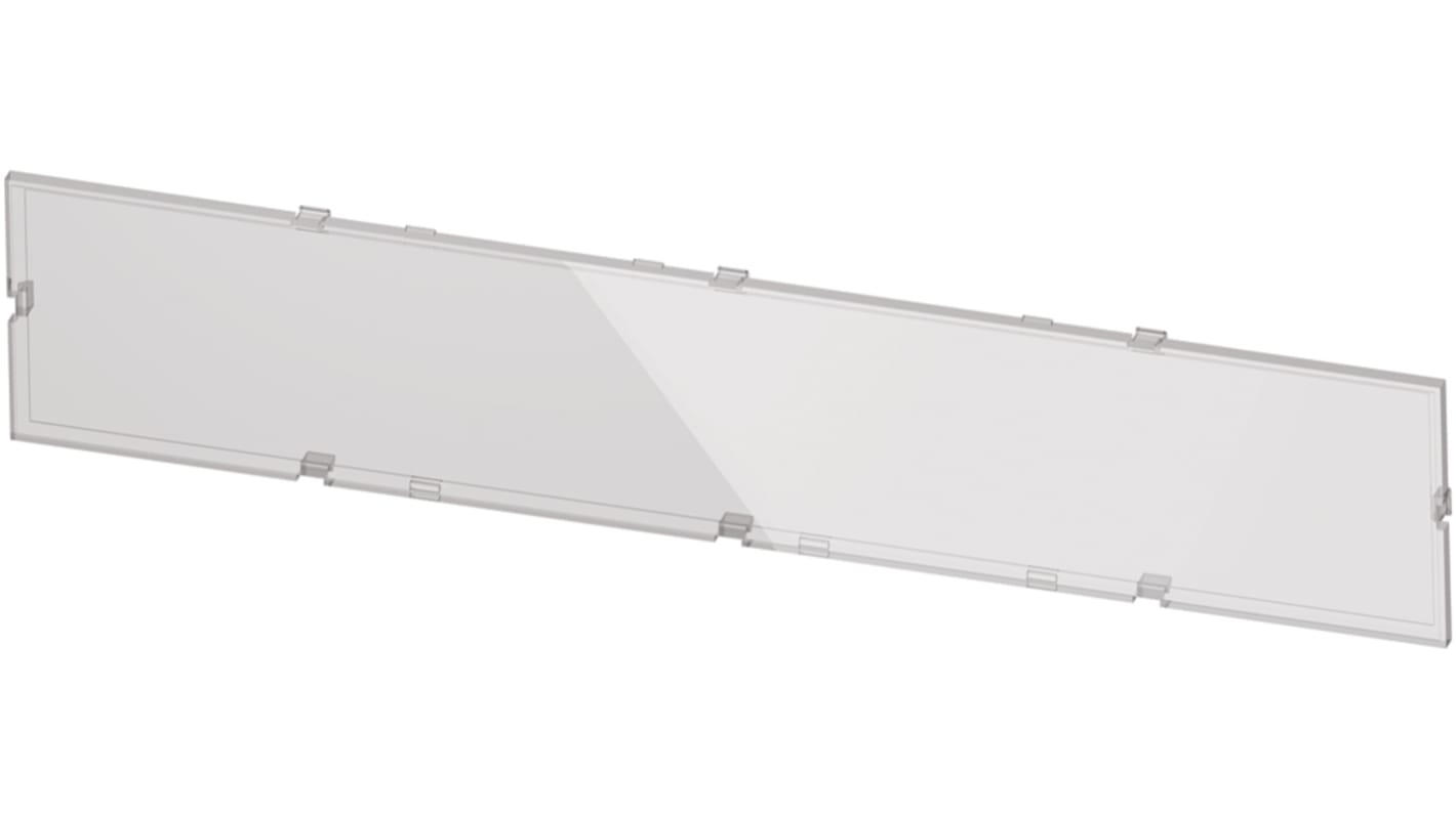 Italtronic Gehäuseplatte Typ Frontplatte Polycarbonat Transparent für Modulbox XTS