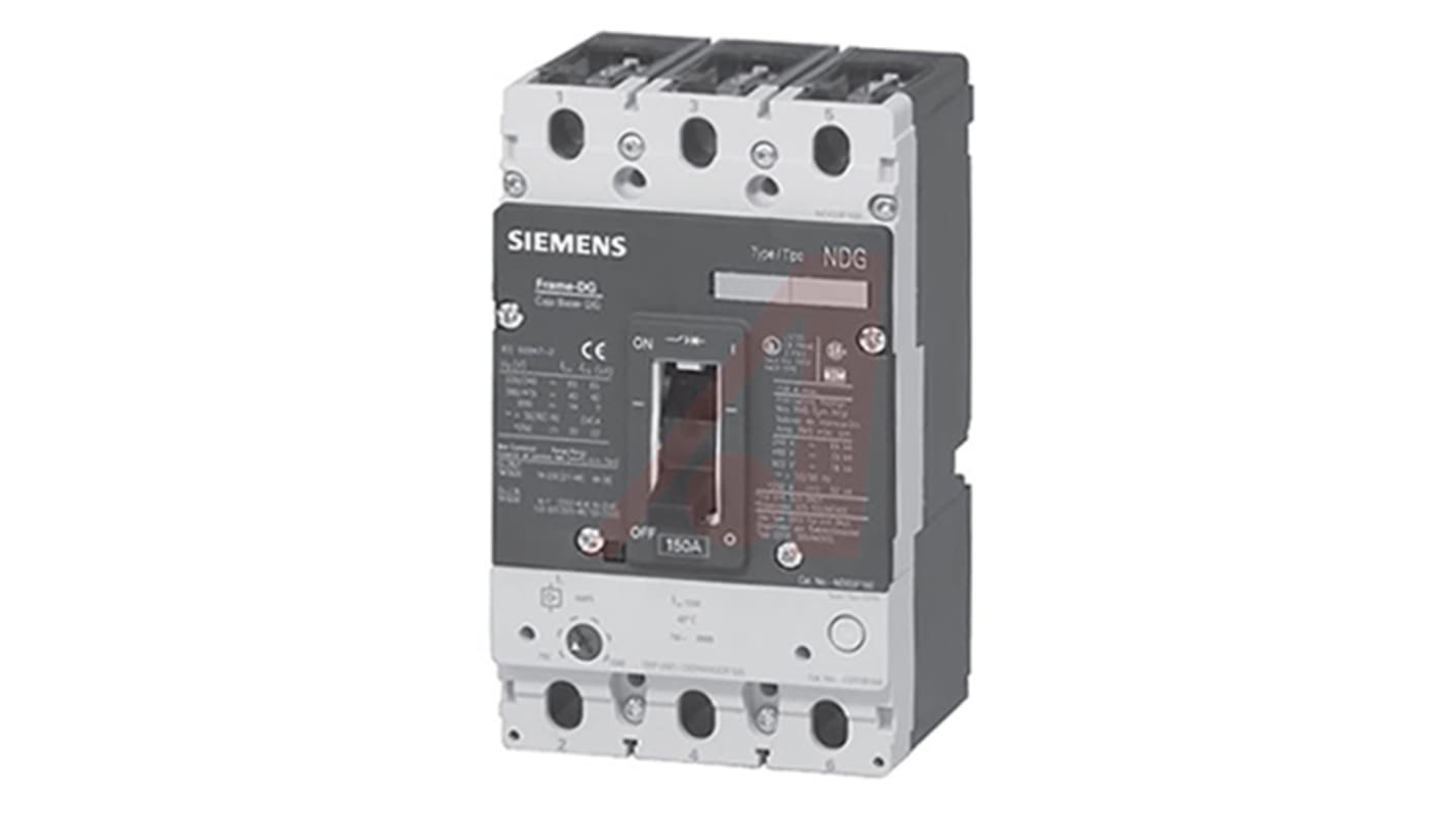 Siemens VL Leitungsschutzschalter, Pol 3 150A