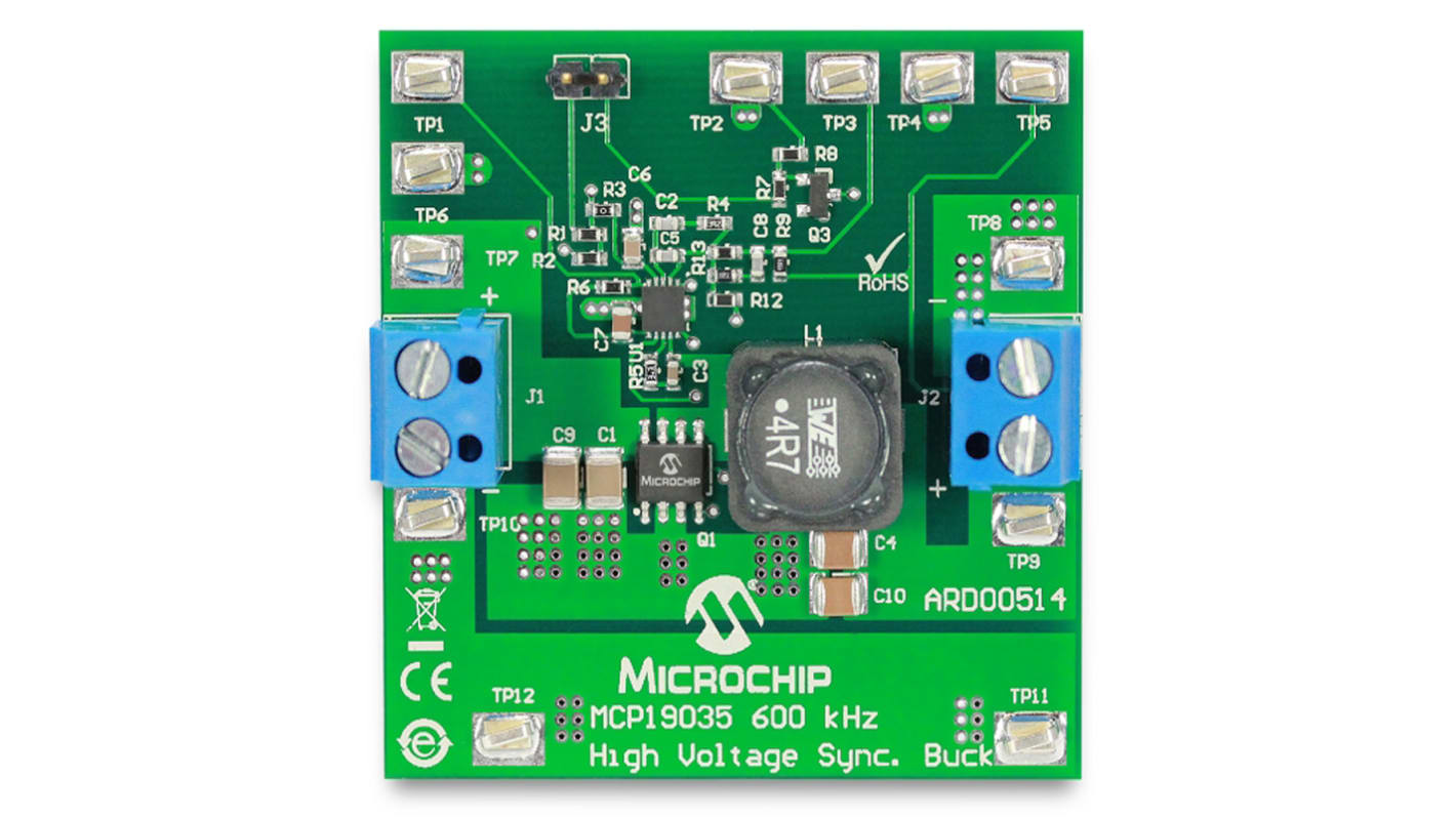 マイクロチップ,  評価ボード, 評価ボード, バックコンバータ, ARD00514