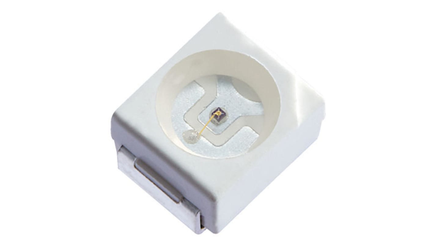 Kingbright SMD LED Rot 2,5 V, 120° PLCC 2