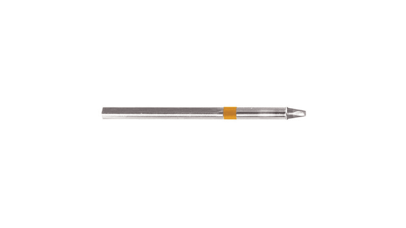 Thermaltronics はんだごて交換コテ先 Sシリーズ2.5 mm, マイナスドライバ形状S75CH025