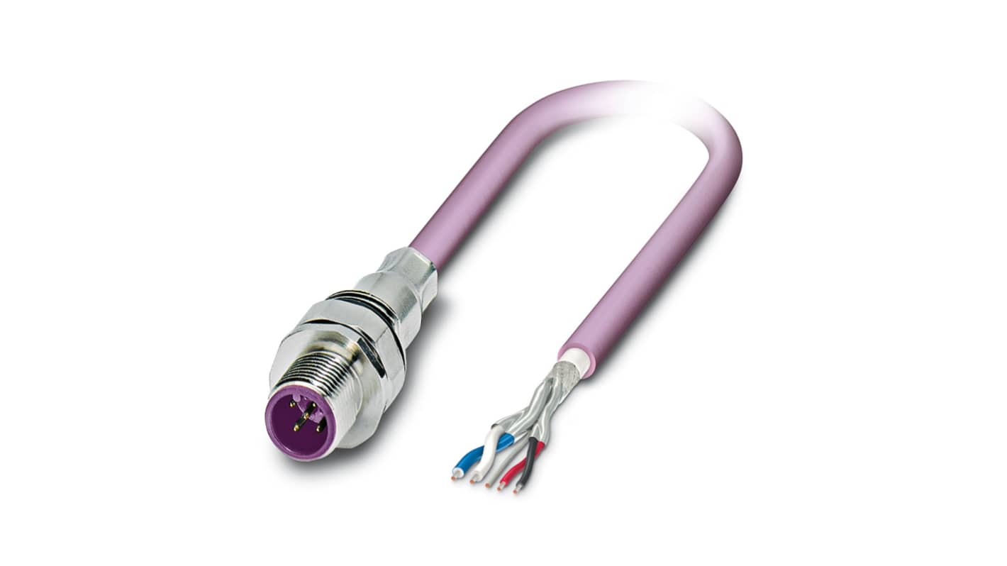 Kabel magistrali ze złączem Złącze M12 liczba rdzeni 5 długość 500mm Rodzaj A Męskie