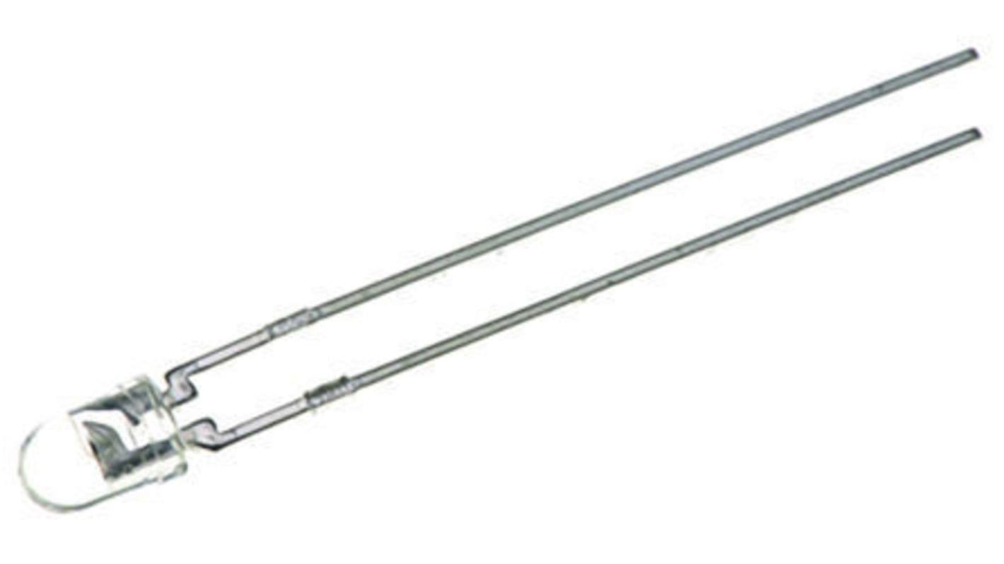 Kingbright LED, 緑, スルーホール実装, 3 mm 砲弾型 (T-1), L Kingbright LED, 緑, スルーホール実装, 3 mm 砲弾型 (T-1), L