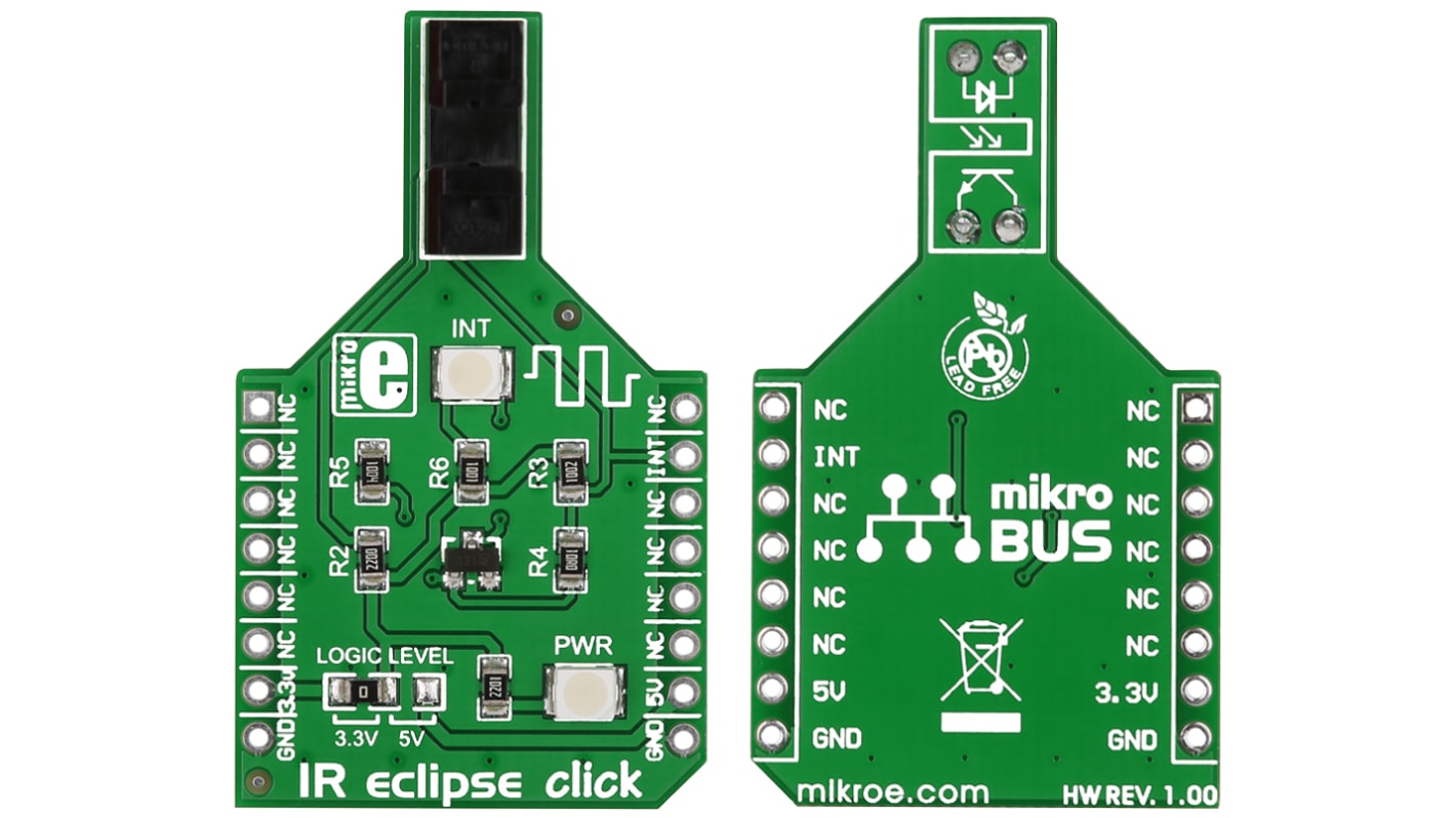 MikroElektronika IR Eclipse mikroBus Click Board