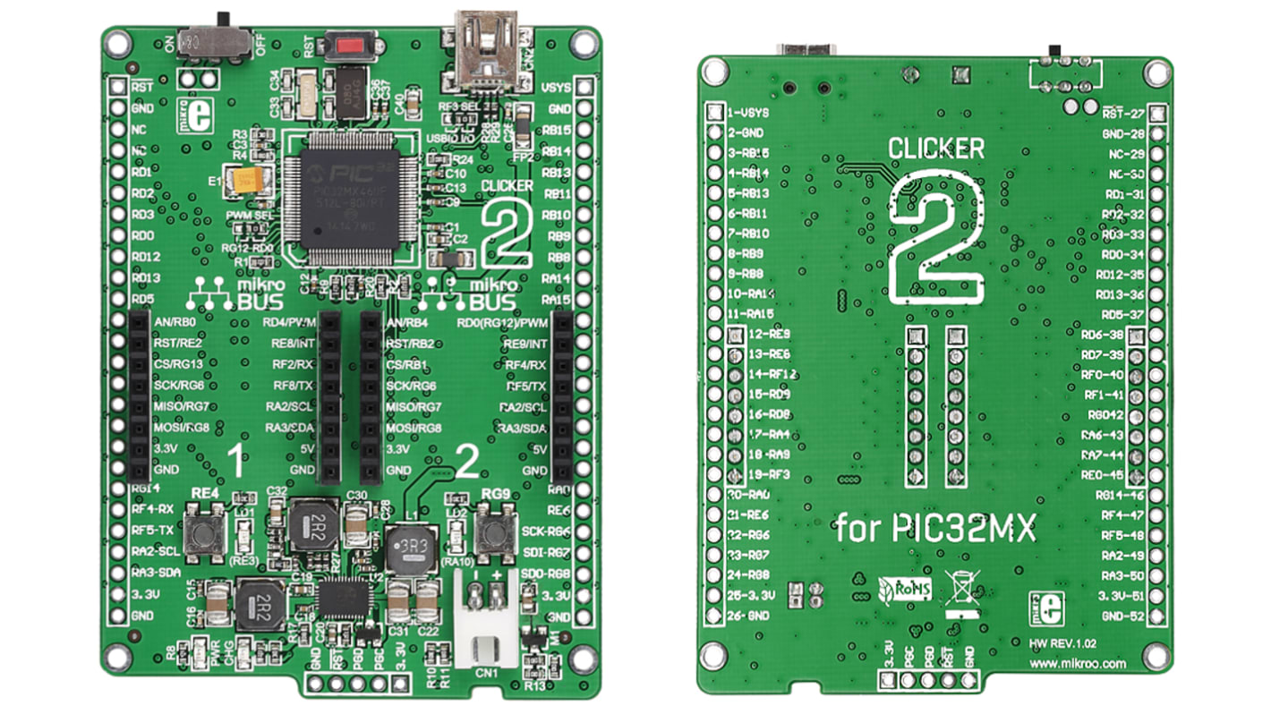 MikroElektronika Clicker 2 Add On Board MIKROE-1717