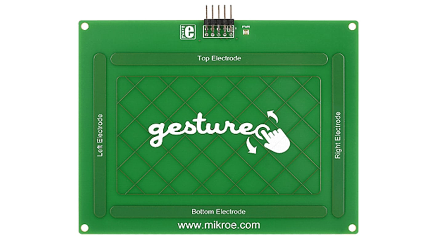 MikroElektronika mikroBus咔哒板, 手势跟踪用户界面
