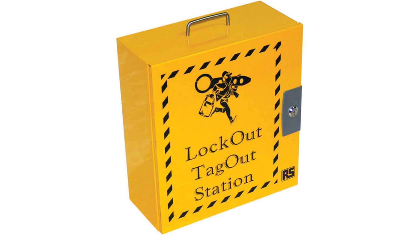 RS PRO Lockout Station, 410 x 360 x 155mm