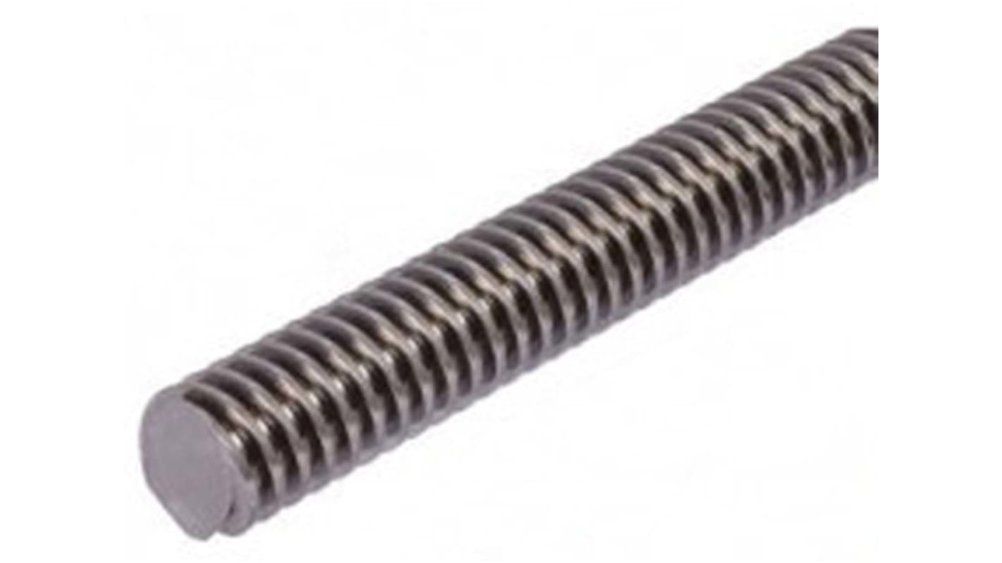 Śruba pociągowa, 14mm Shaft Diam. , 1000mm Shaft Length RS PRO