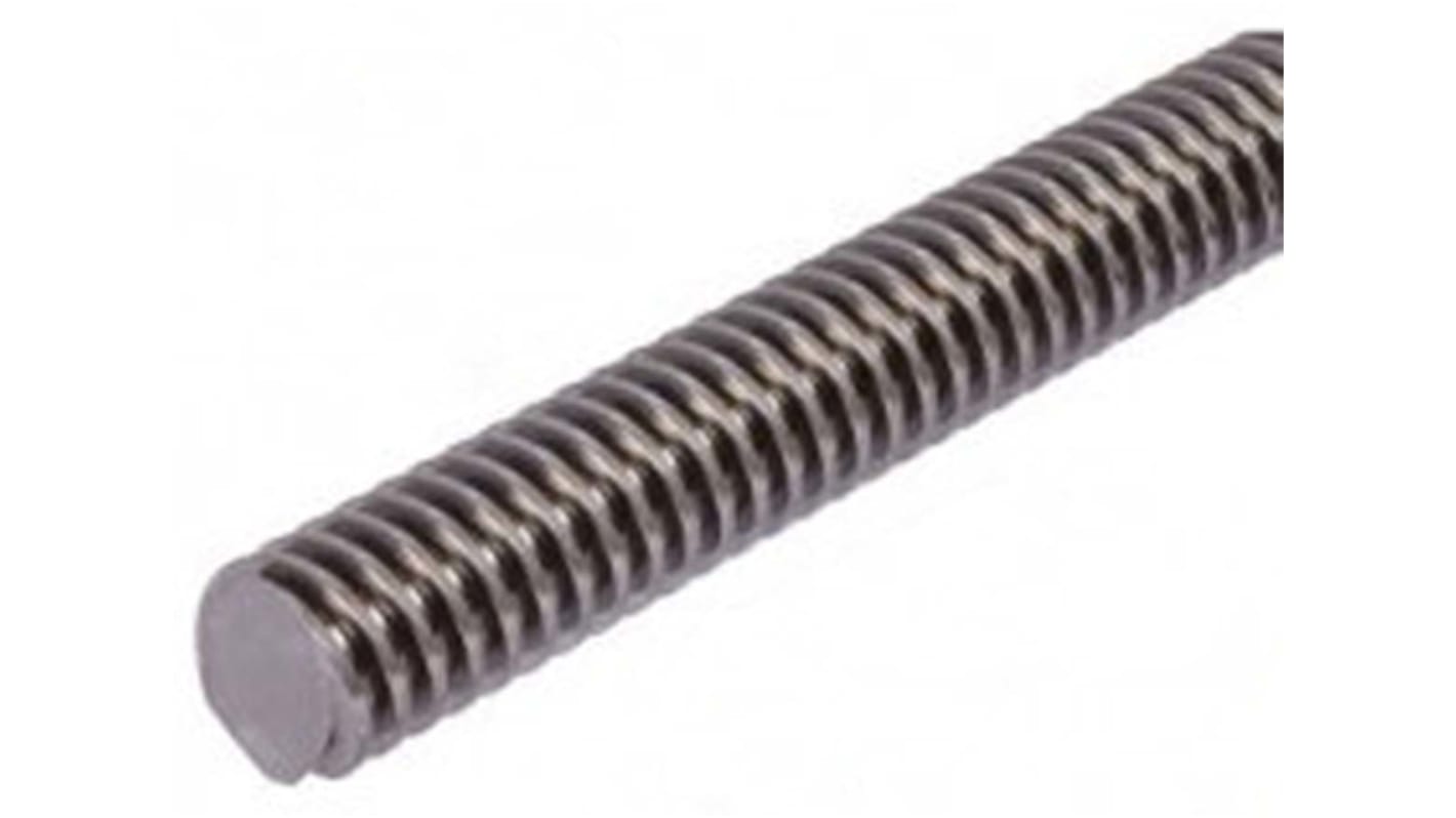 RS PRO Lead Screw, 16mm Shaft Diam. , 1000mm Shaft Length