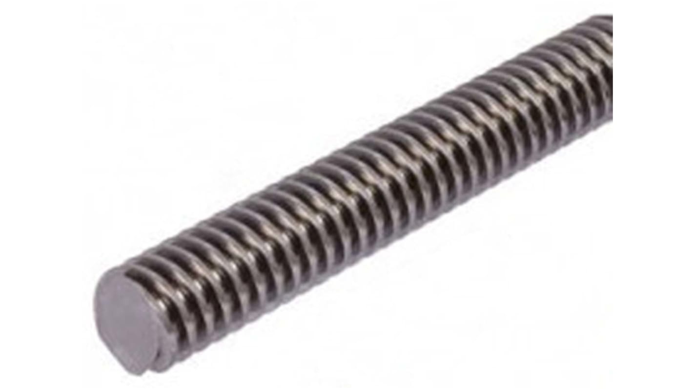Śruba pociągowa, 20mm Shaft Diam. , 1000mm Shaft Length RS PRO