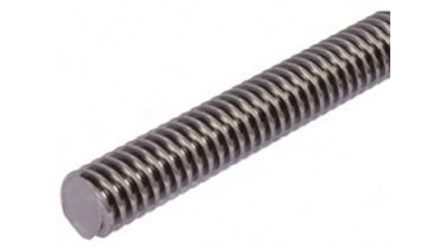 Śruba pociągowa, 10mm Shaft Diam. , 1000mm Shaft Length RS PRO