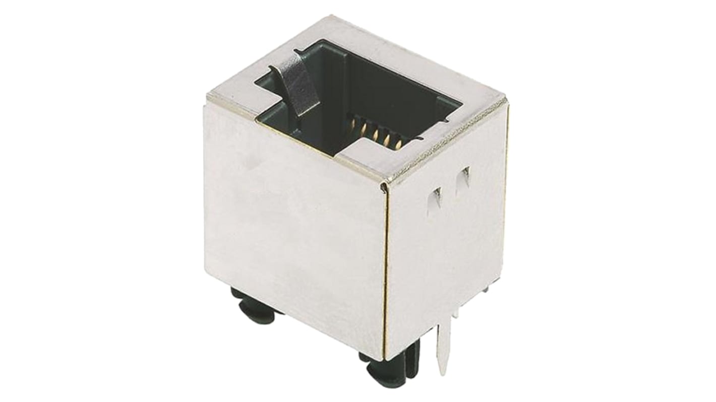 HARTING RJ Industrial Series Female RJ45 Connector, Through Hole, Cat5 Straight 8 -Way