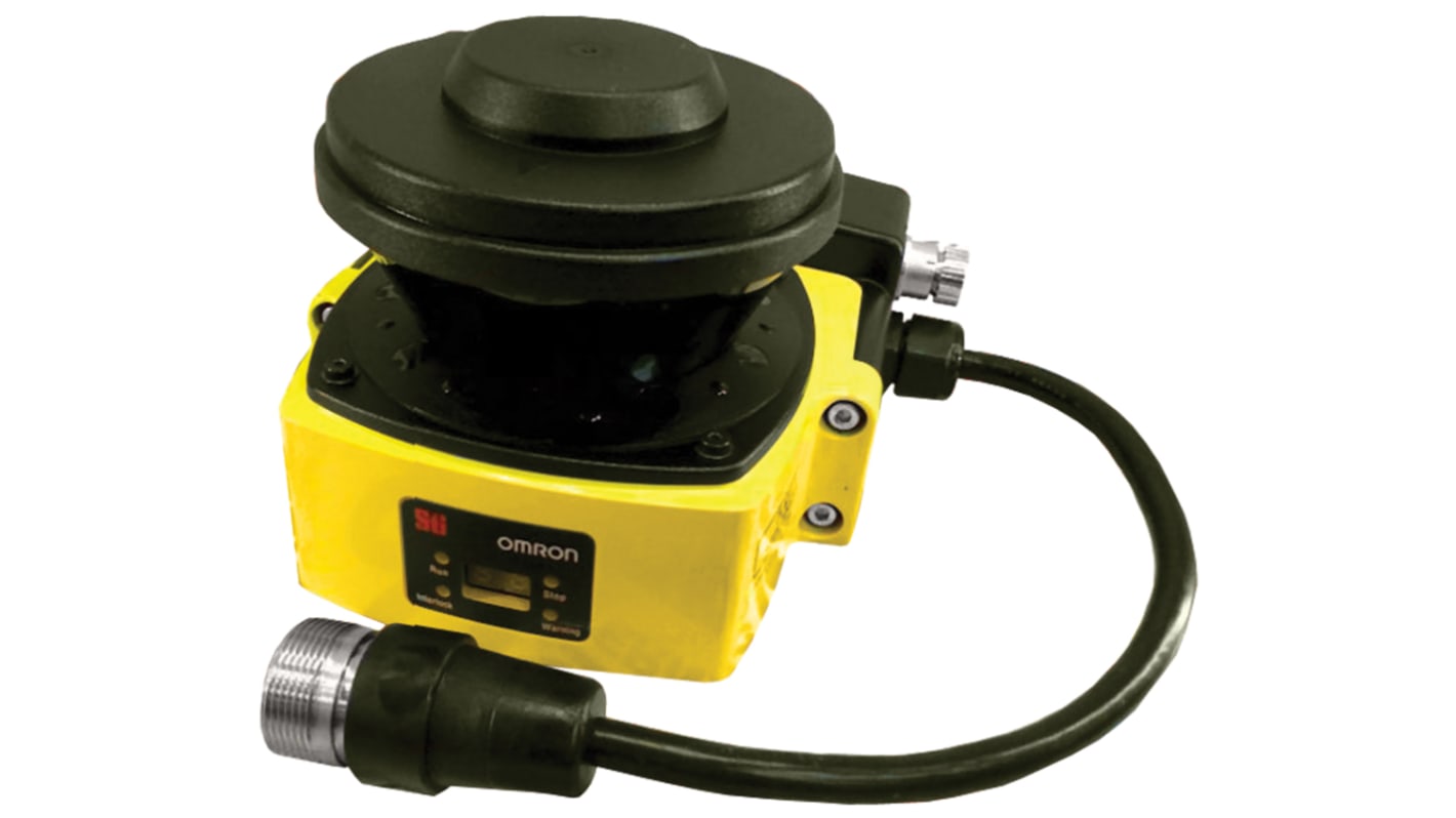 Laser scanner di sicurezza Omron, serie 0S32C, fascio 30 mm, 40 mm, 50 mm, 70 mm