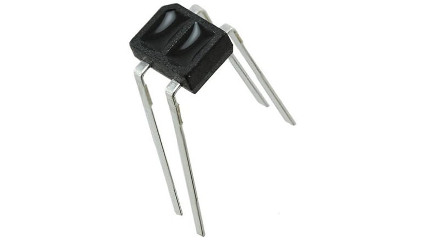 onsemi Reflexionslichtschranke Phototransistor-Ausgang 20μs, 4-Pin -Kanal Miniatur 3.6 x 2.9 x 1.7mm THT