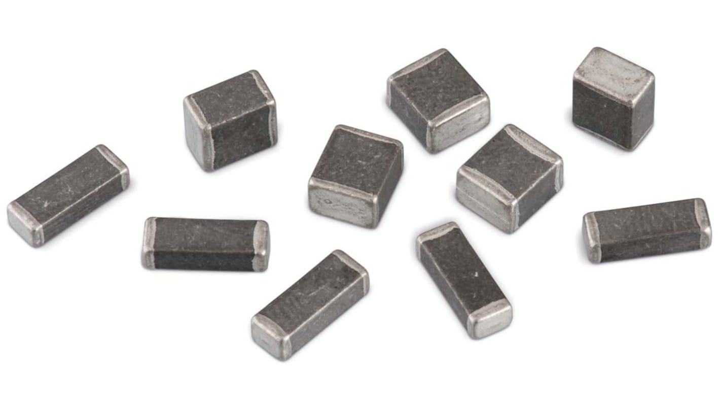 Wurth Elektronik Ferrite Bead, 3.2 x 1.6 x 1.1mm (1206 (3216M)), 10Ω impedance at 100 MHz