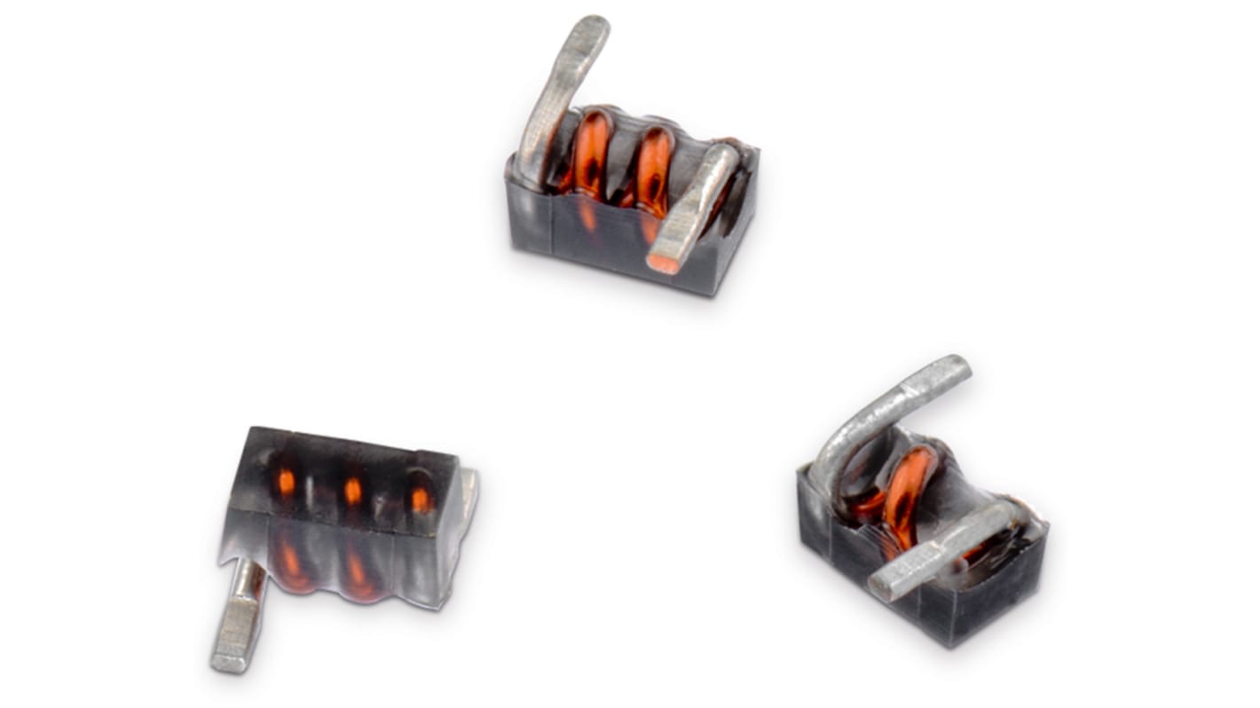 Wurth, WE-CAIR, 1322 Unshielded SMD Air Coil Inductor 2.55 nH ±5% Wire-Wound 1.6A Idc Q:100
