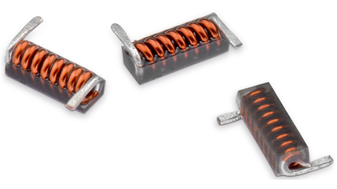 Wurth, WE-CAIR, 1340 Wire-wound SMD Inductor 9.85 nH ±5% Wire-Wound 1.6A Idc Q:100