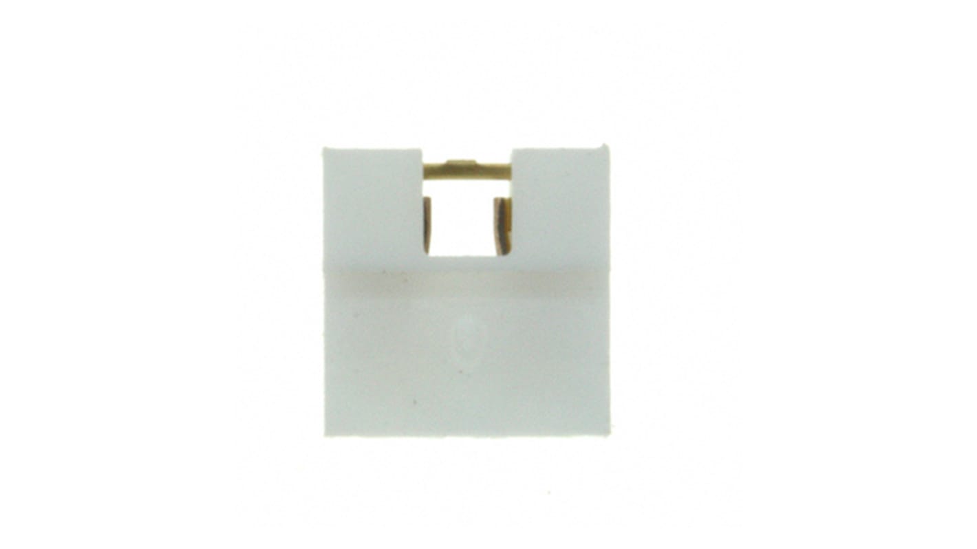 Bocznik, Żeński, Biały, typ: Bocznikujący, 2-pinowe raster: 2.54mm, Złoto