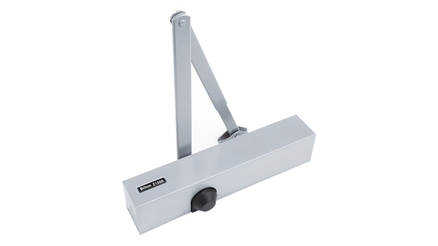 Briton Silver Fire Door Suitable Door Closer