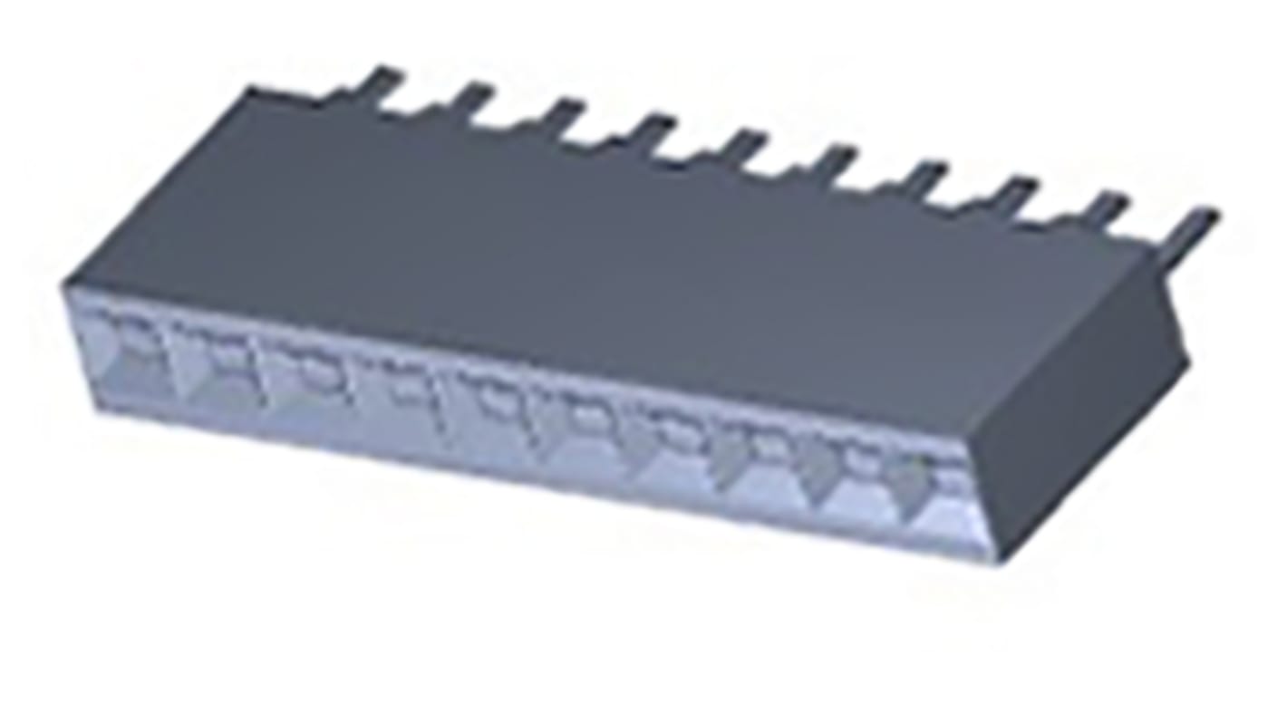 TE Connectivity, AMPMODU MOD IV Female Connector Housing, 2.54mm Pitch, 10 Way, 1 Row