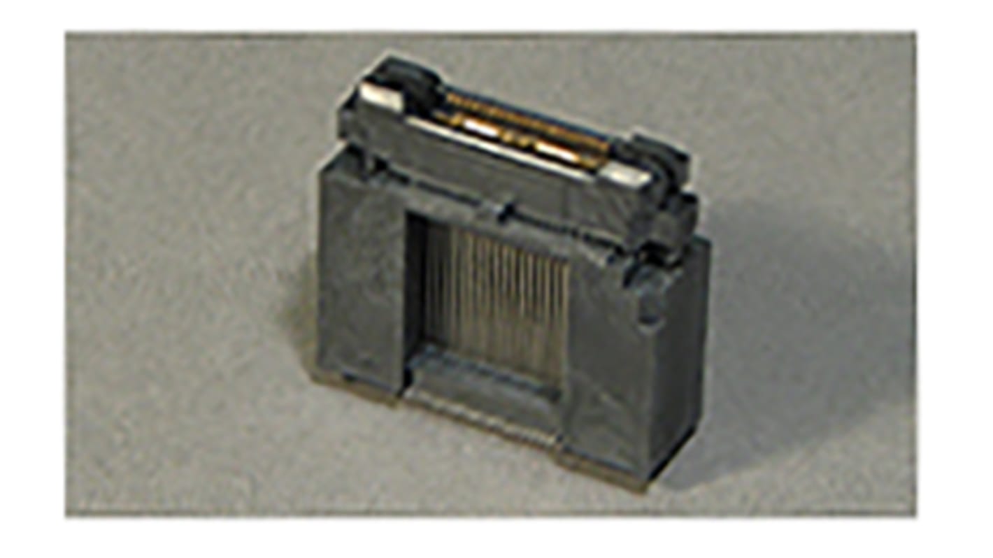 TE Connectivity, MICTOR Male Connector Housing, 0.64mm Pitch, 38 Way, 2 Row