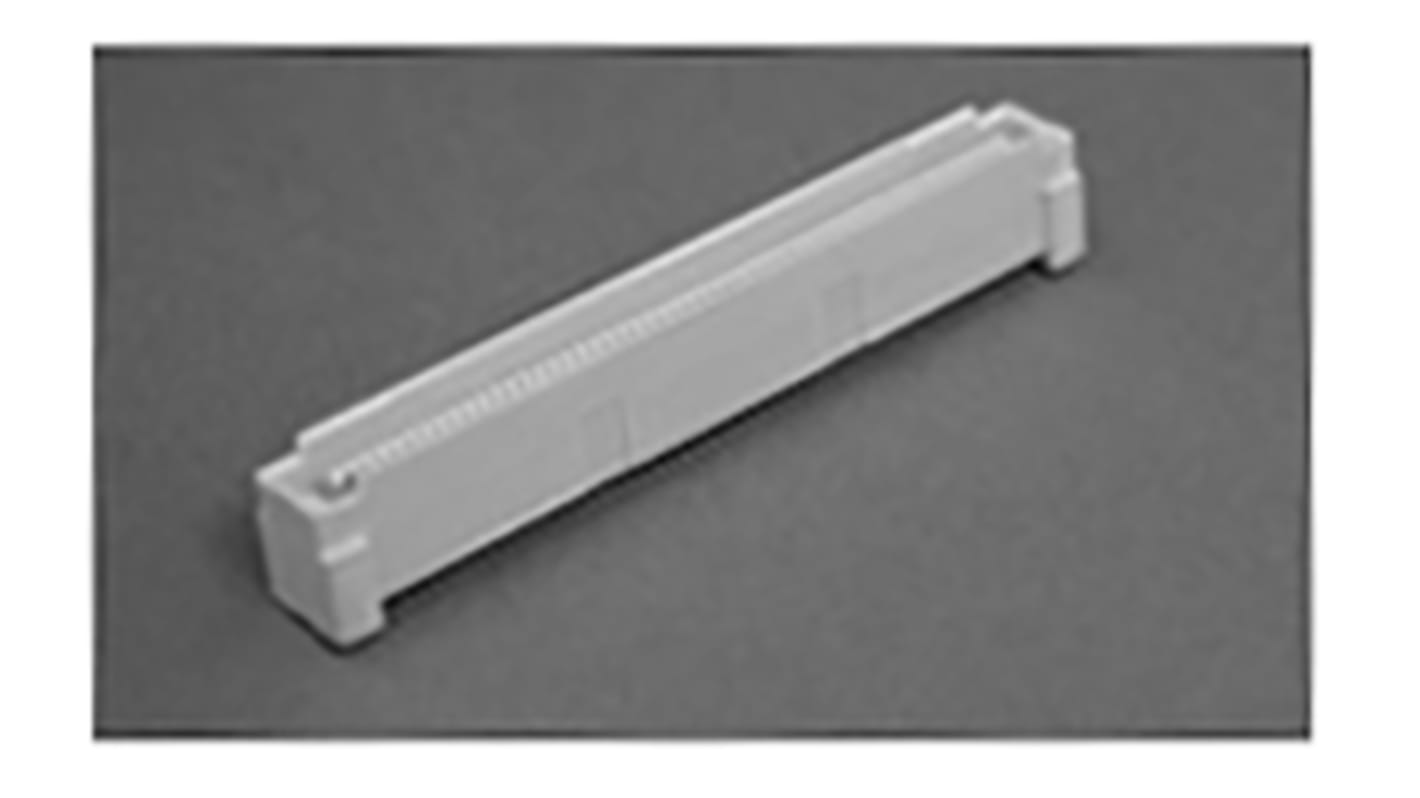 TE Connectivity, Free Height Female Connector Housing, 0.8mm Pitch, 120 Way, 2 Row
