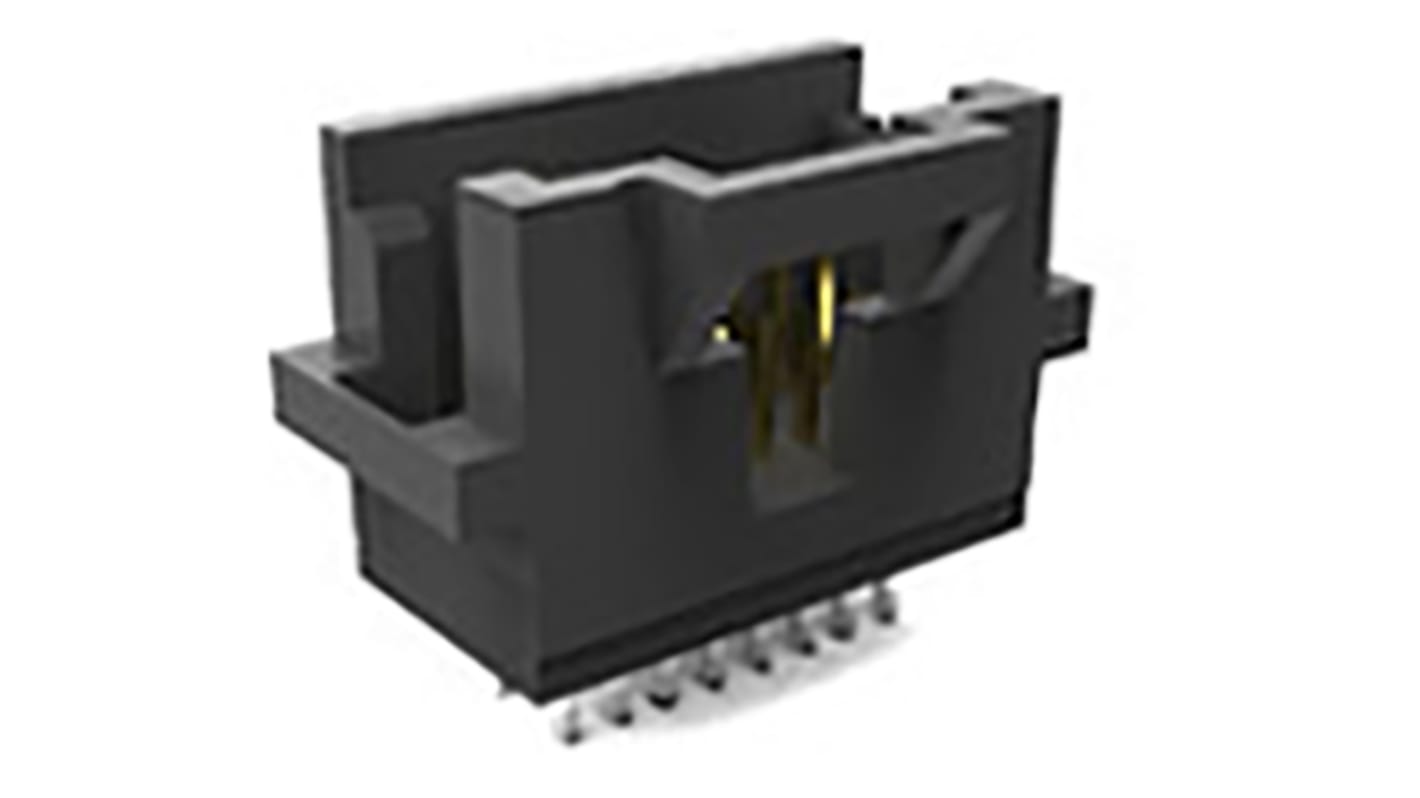 TE Connectivity AMPMODU System 50 Series Straight Through Hole PCB Header, 20 Contact(s), 2.54mm Pitch, 2 Row(s),
