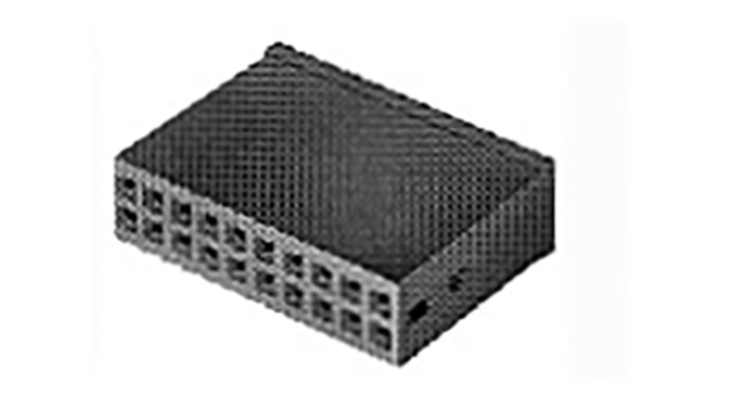 TE Connectivity, AMPMODU Female Connector Housing, 2.54mm Pitch, 16 Way, 2 Row