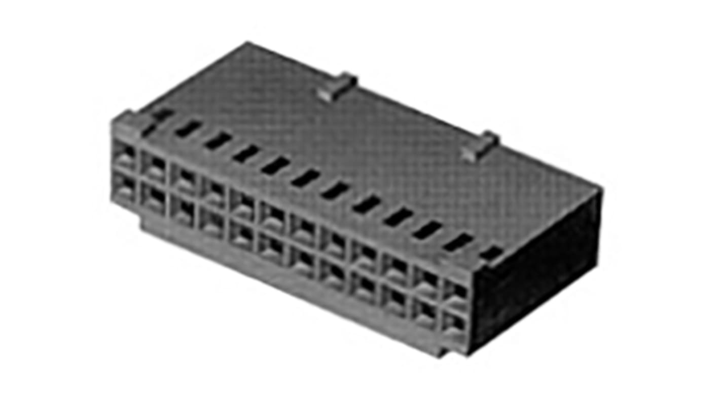TE Connectivity, AMPMODU MOD IV Female Connector Housing, 2.54mm Pitch, 10 Way, 2 Row