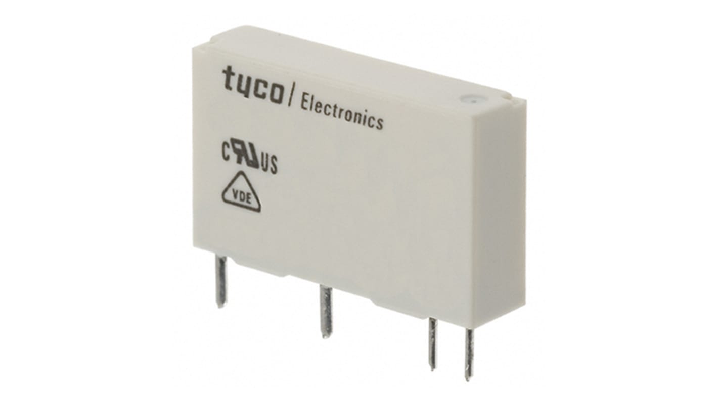 TE Connectivity PCB Mount Power Relay, 24V dc Coil, 3A Switching Current, SPST