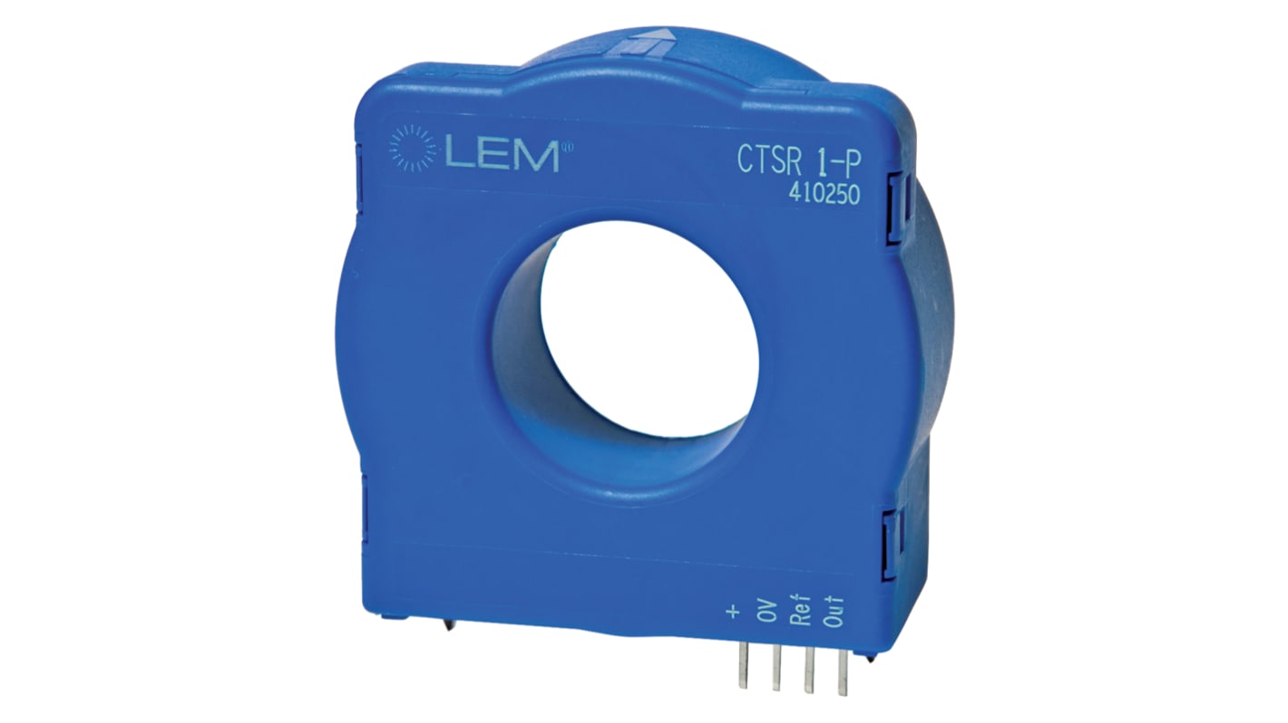 Przekładnik prądowy prąd wej 1.7A LEM otwór 20.1mm Pętla zamknięta
