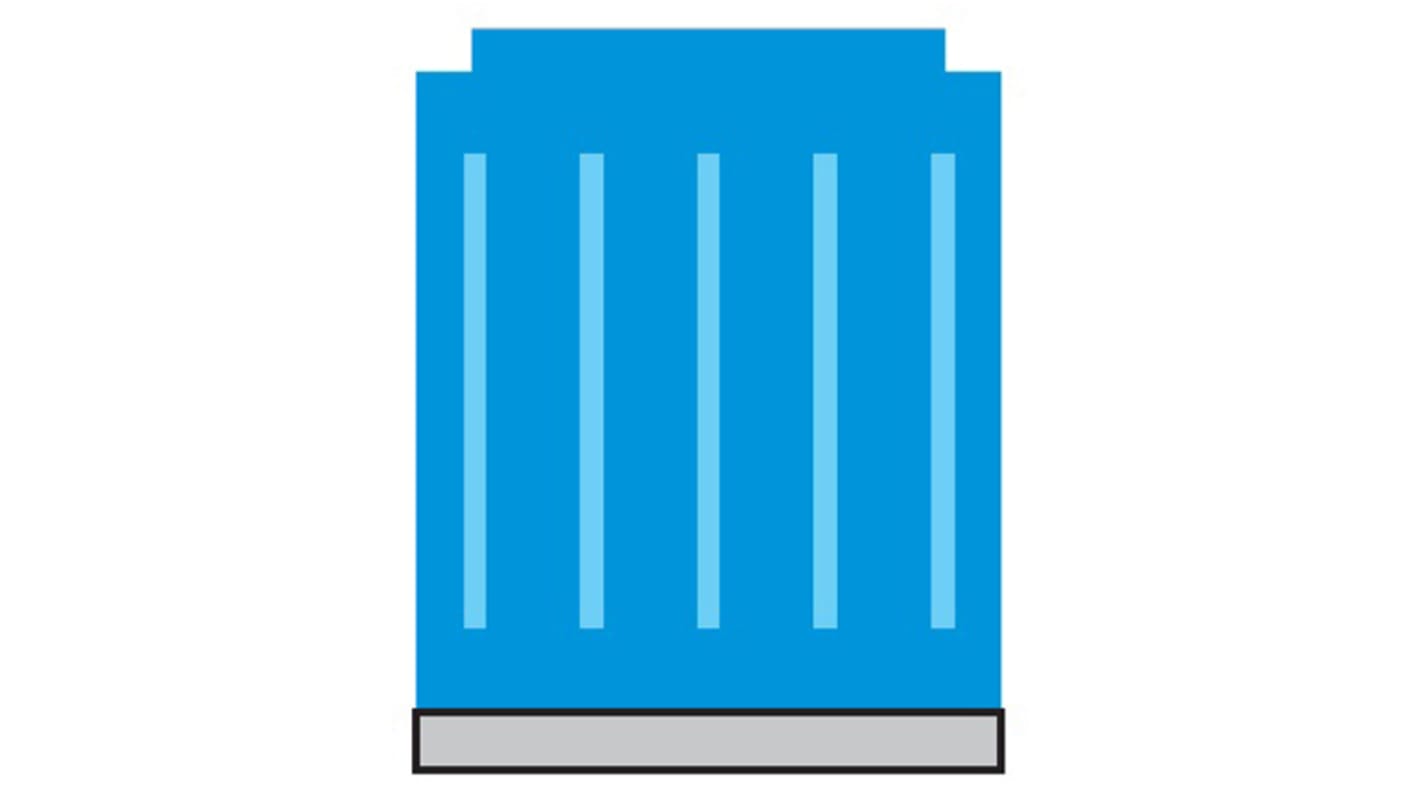 Patlite LME Series Blue Steady Effect Beacon, 24 V ac/dc, LED Bulb