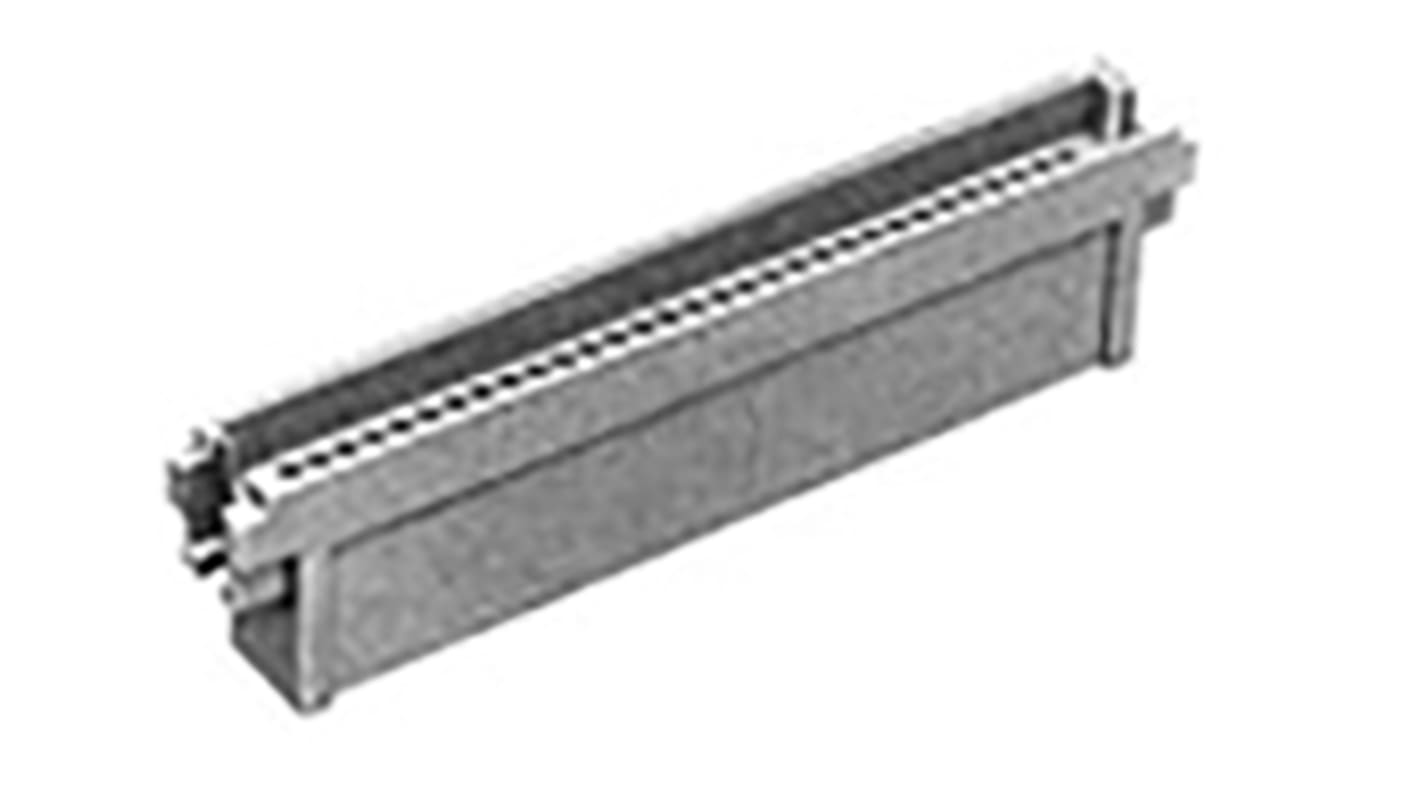 TE Connectivity Eurocard 96 Way 2.54mm Pitch, Type C, 3 Row, Straight DIN 41612 Connector, Plug