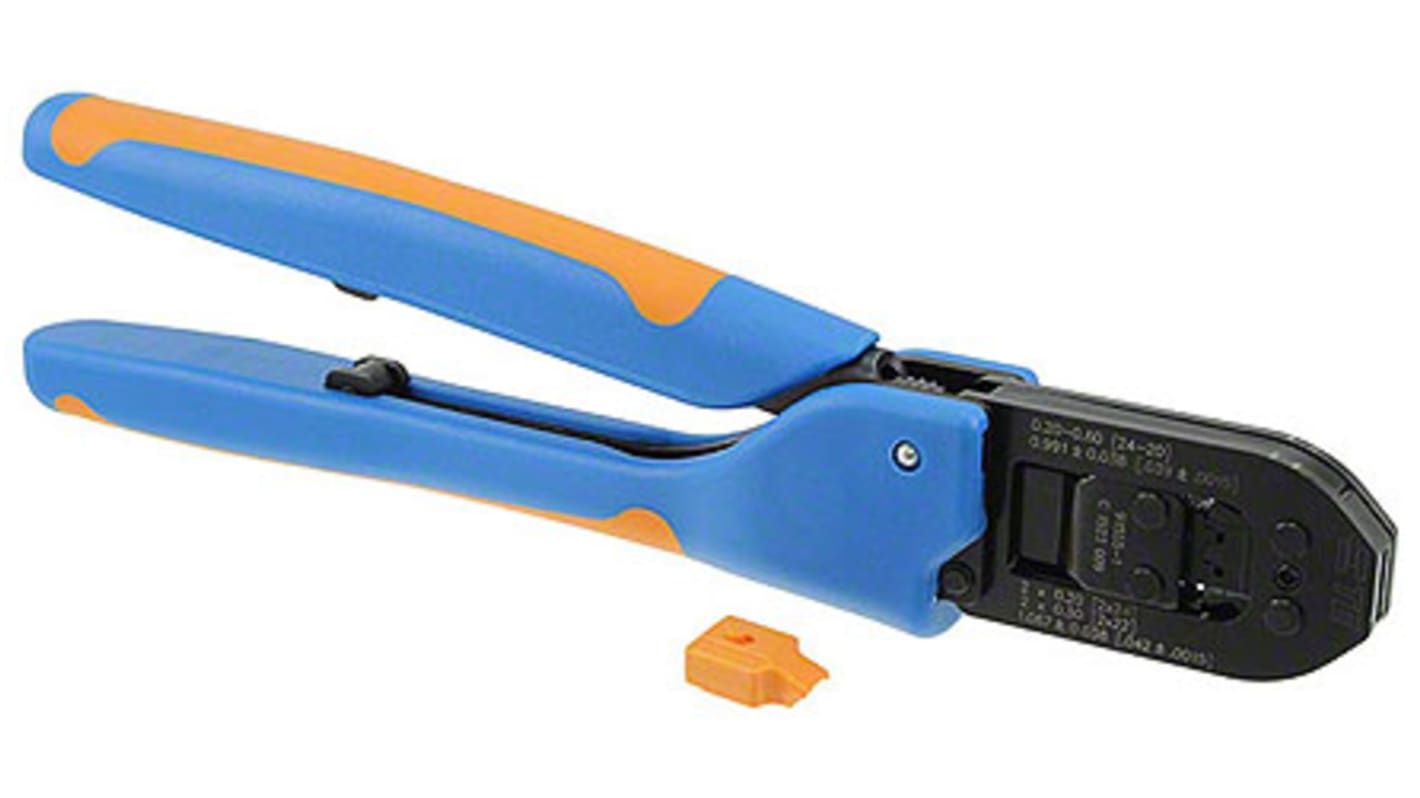 TE Connectivity CERTI-CRIMP II Hand Ratcheting for Rectangular Contacts 20-24 AWG, 0.2 → 0.5mm² Wire