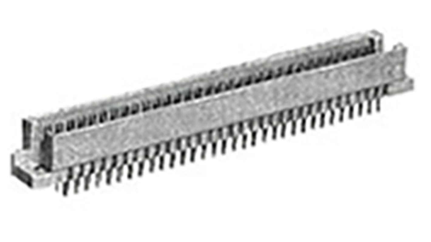 TE Connectivity Eurocard 96 Way 2.54mm Pitch, Type R Class C2, 3 Row, Straight DIN 41612 Connector, Plug