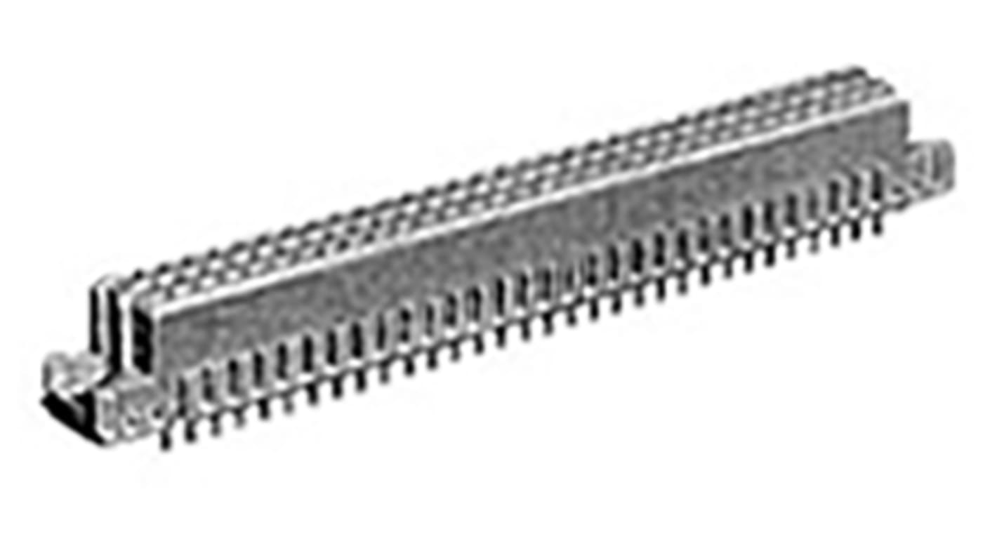 TE Connectivity Eurocard 120 Way 2.54mm Pitch, Type C Class C2, 3 Row, Straight DIN 41612 Connector, Socket