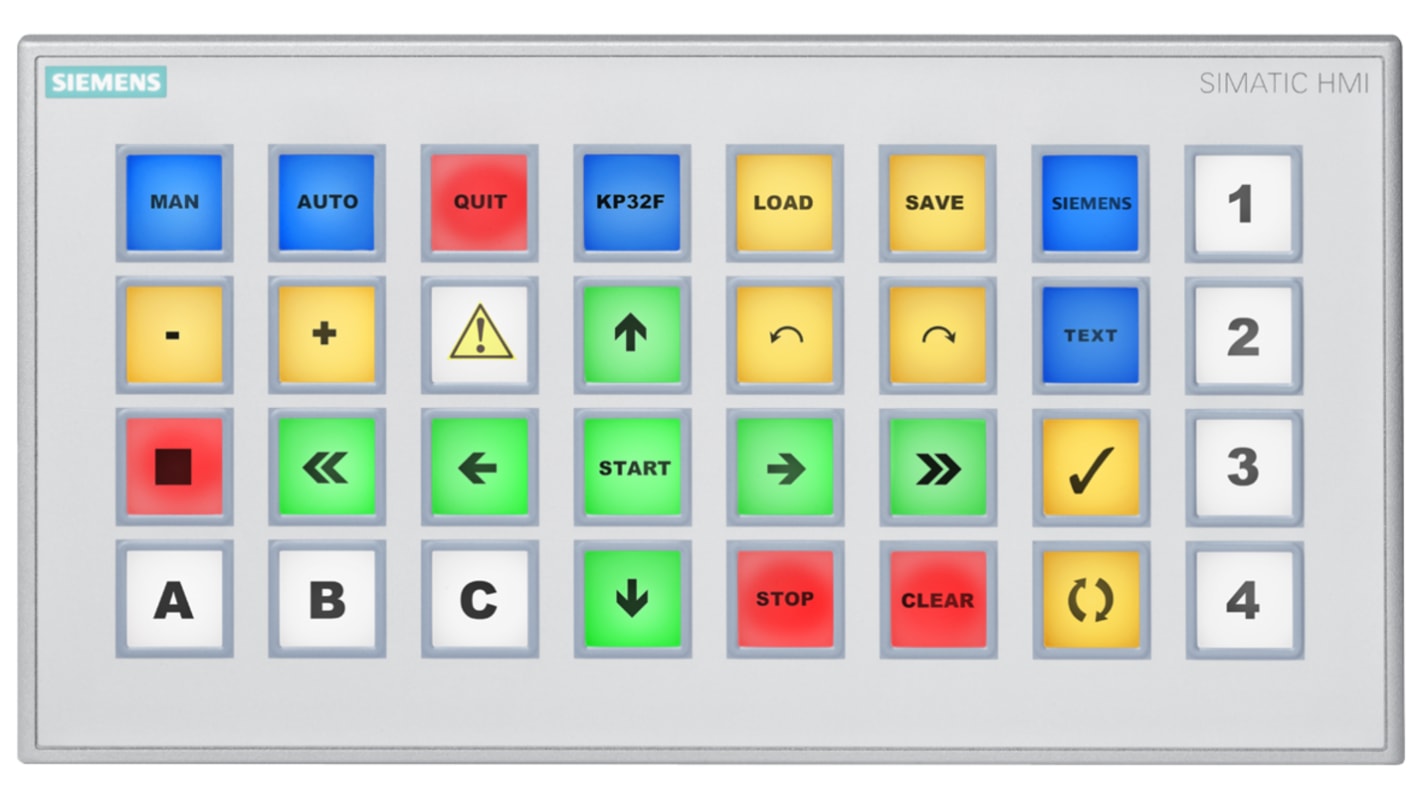 Pannello tasti HMI Siemens, KP32F, serie SIMATIC