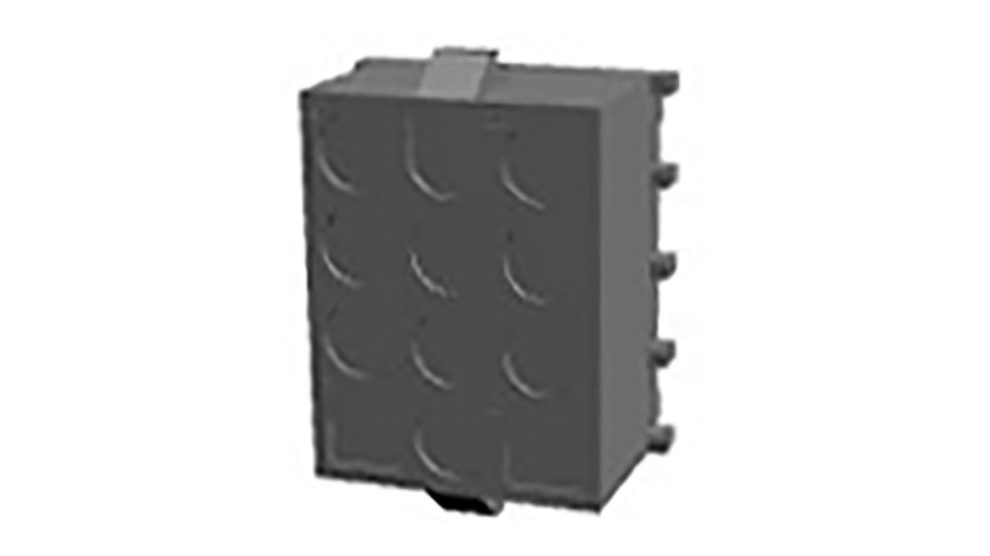 TE Connectivity Universal MATE-N-LOK Series Straight Through Hole PCB Socket, 12 Contact(s), 6.35mm Pitch, 4 Row(s),