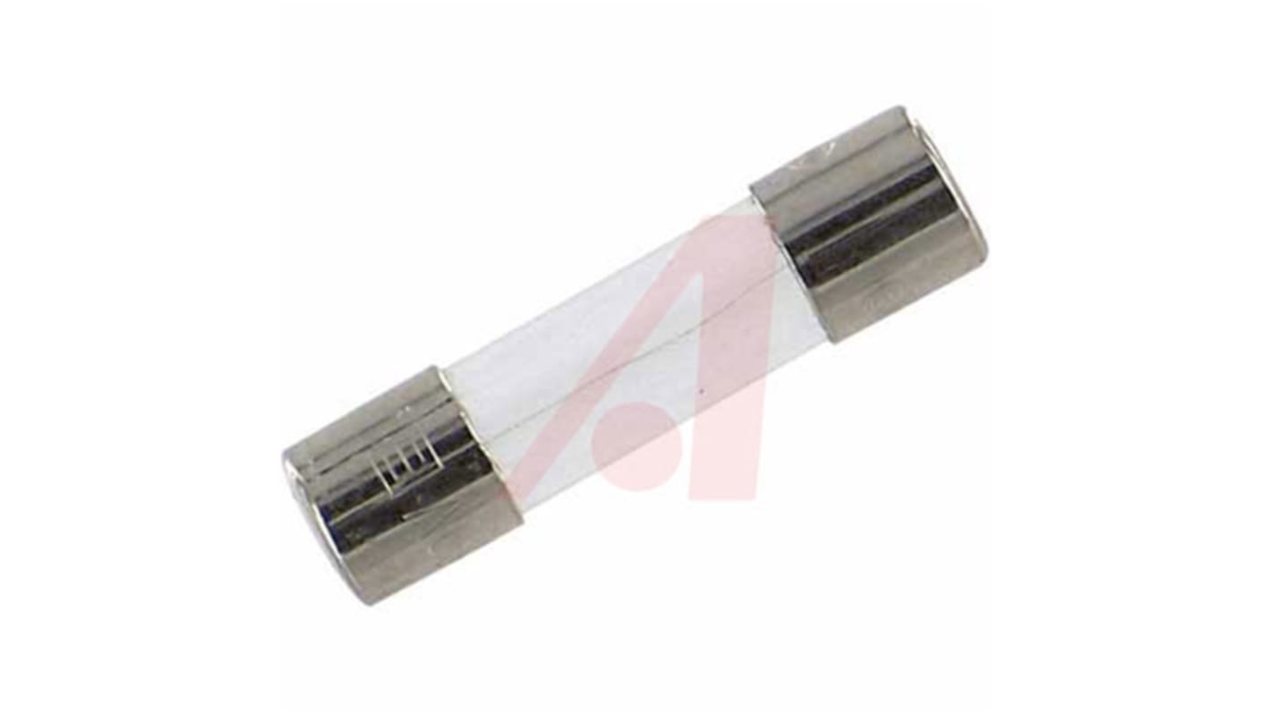 Schurter 125mA Finsikring, Reaktionshastighed: F, 250V ac, 5 x 20mm