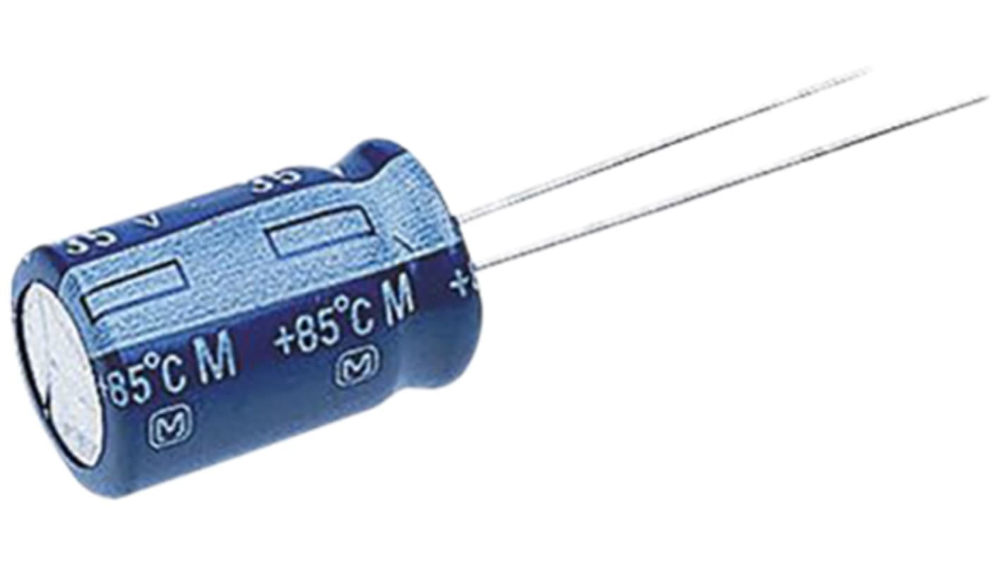 Condensateur Panasonic série M-A, Aluminium électrolytique 2.2μF, 400V c.c.