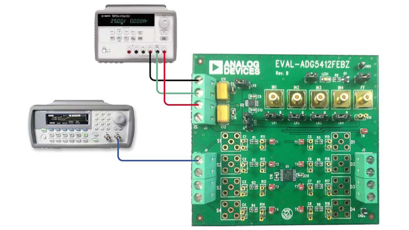 Placa de evaluación Analog Devices - EVAL-ADG5412FEBZ