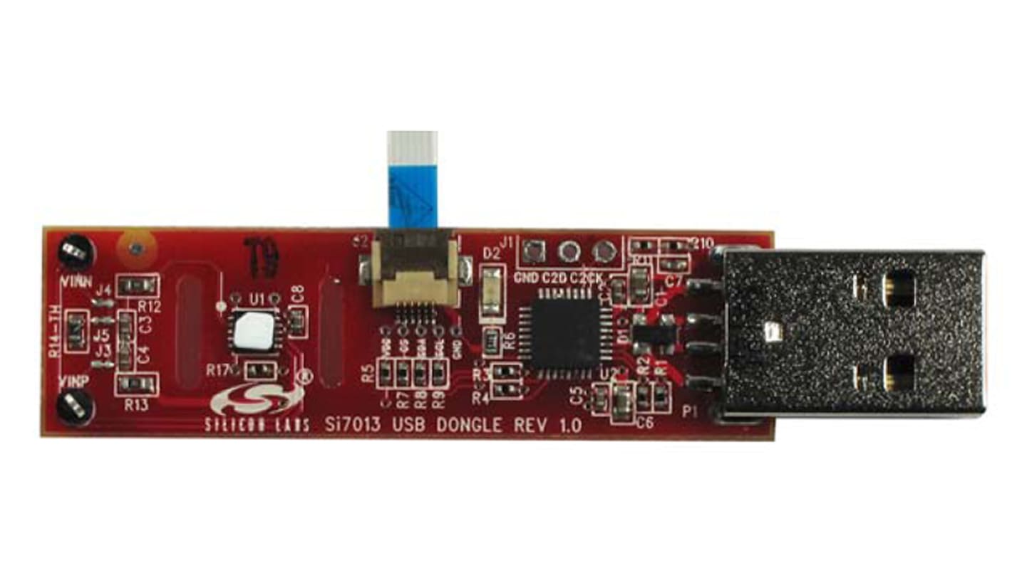 Silicon Labs USB Dongle Temperature Sensor Evaluation Kit for Si7053
