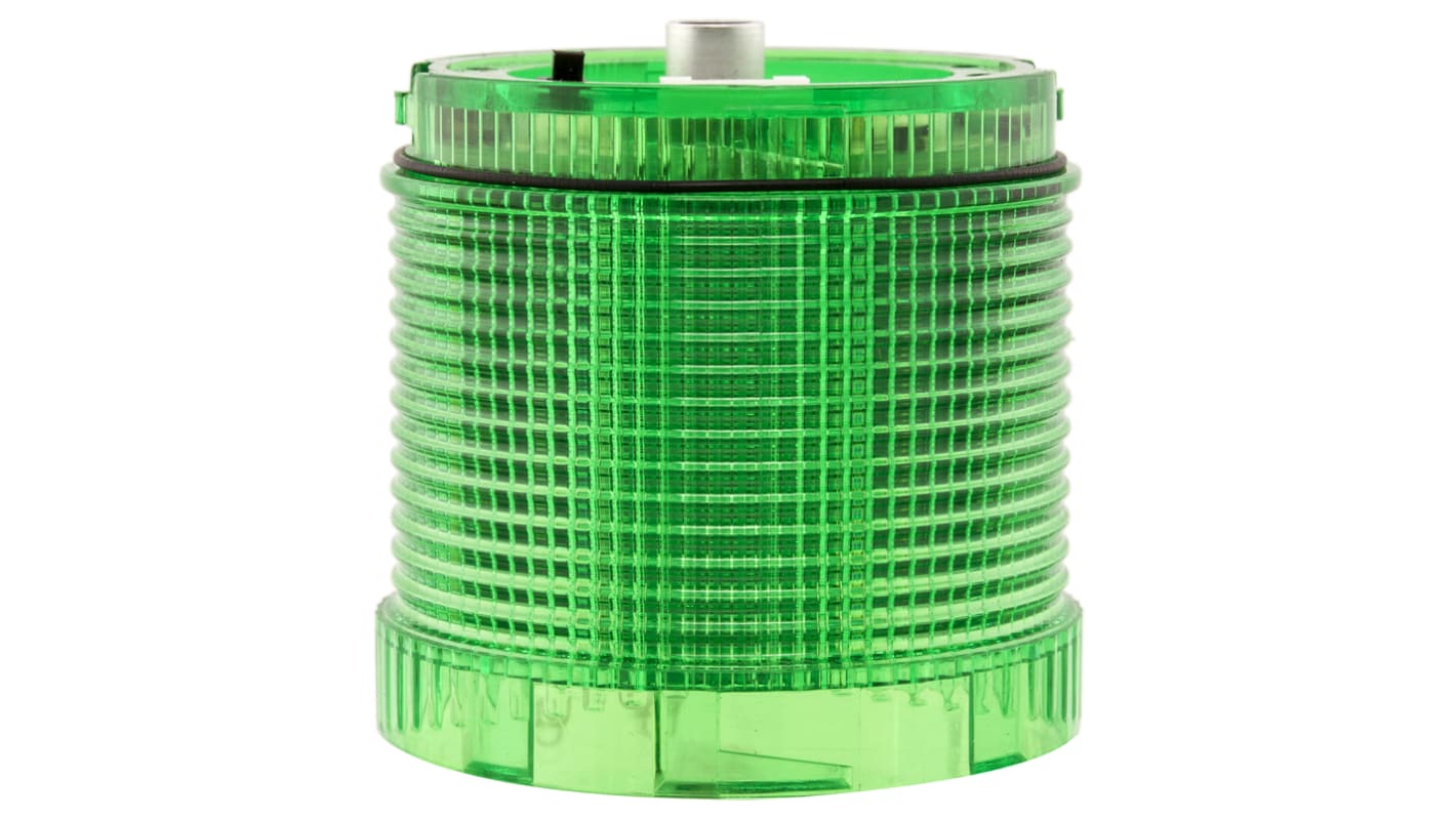 Moflash LED-TLM Series Green Steady Effect Beacon Unit, 230 V ac, LED Bulb, AC, IP65