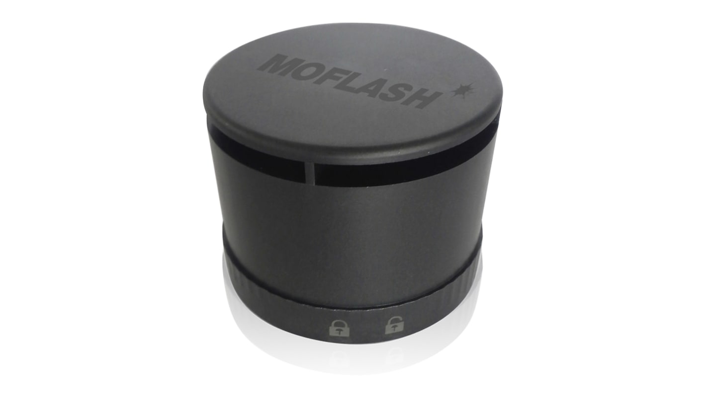 Moflash LED-TLM Series Sounder unit for Use with MED TLM Eco Tower Light, 24 V dc, DC, IP65