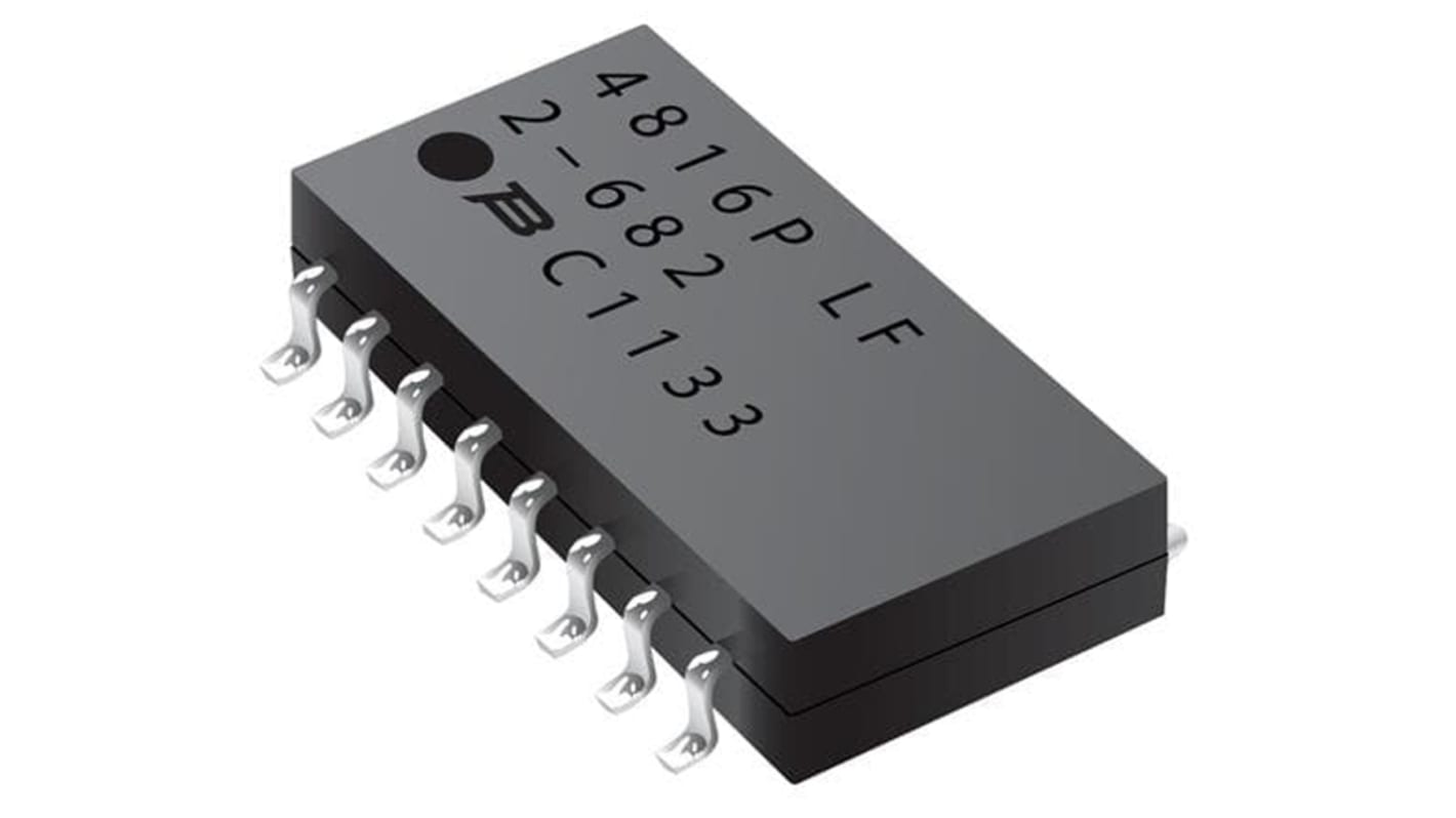 Bourns SOIC直插排阻, 10kΩ, 13个电阻, 1.12W, 14个端子, ±2%容差, 模制外壳, 4800P系列