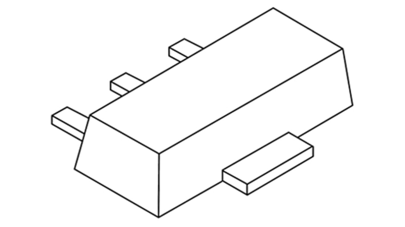 Nexperia BCX55,115 NPN Transistor, 1 A, 60 V, 3-Pin SOT-89