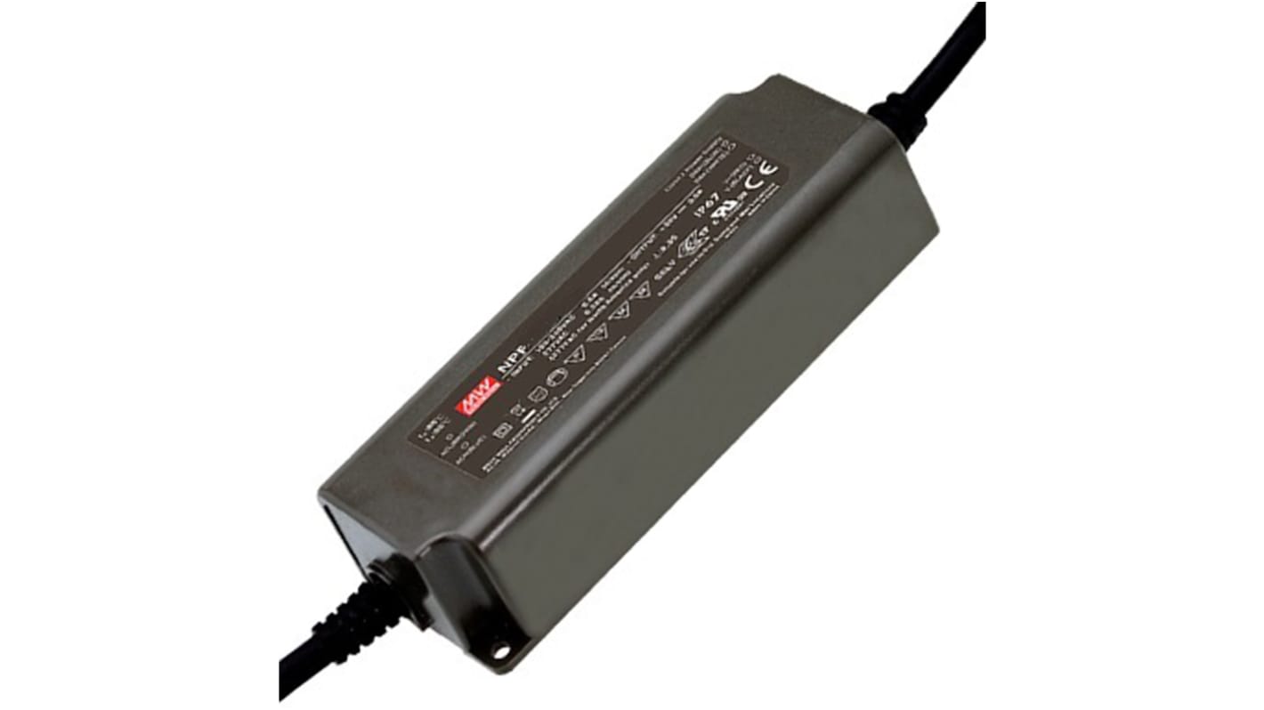 Driver LED tensión constante MEAN WELL, IN: 127 → 431 V dc, 90 → 305 V ac, OUT: 24V, 5A, 120W, no