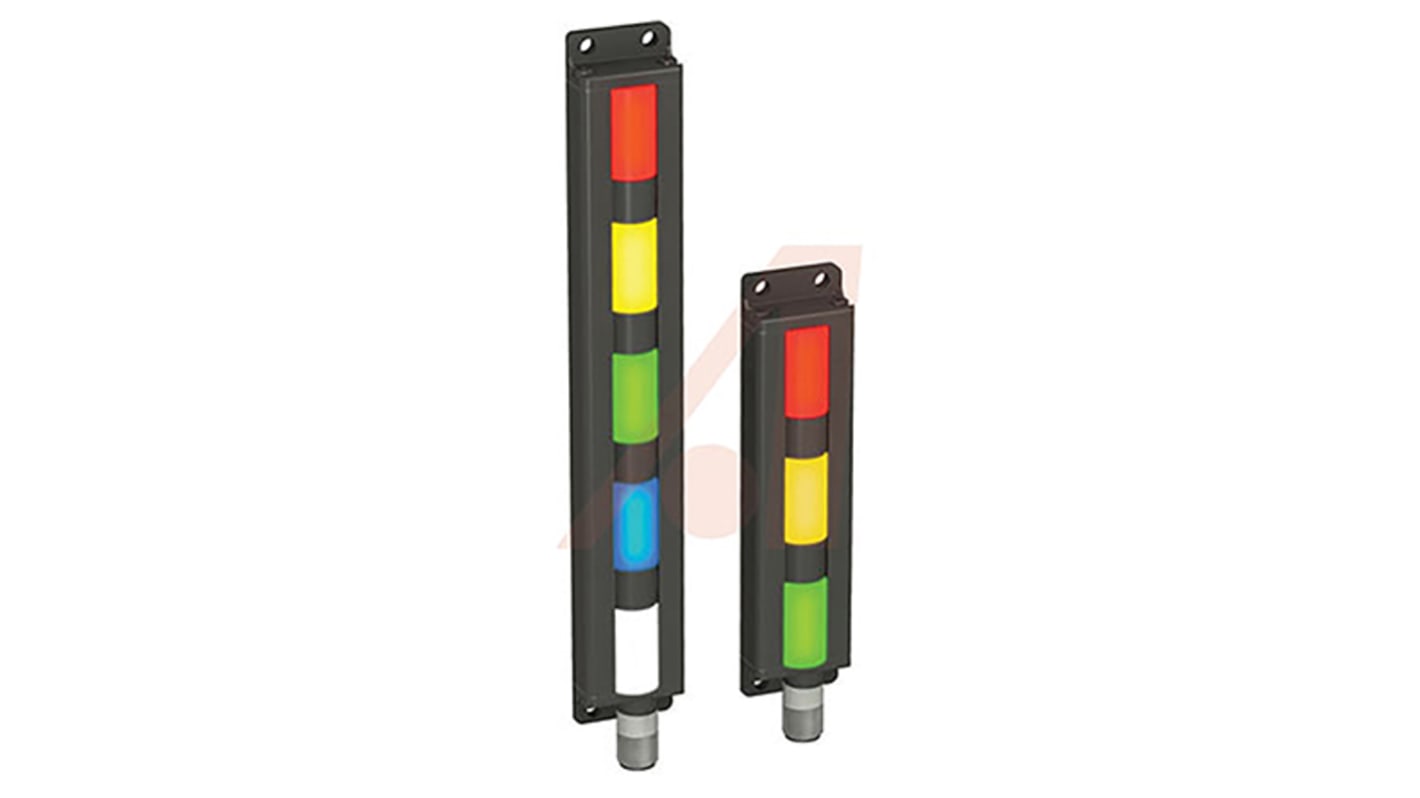 Banner TL30F Series Red/Green/Yellow Signal Tower, 3 Lights, 18 → 30 V dc, Horizontal Mount, Vertical Mount